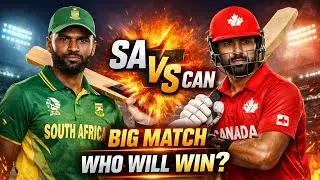 🔴South Africa vs Canada Match Today | Live Updates & Analysis