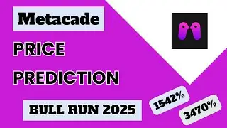 Metacade (Mcad) Price Prediction For Bull Run | MCAD Huge Potential 50X #mcad