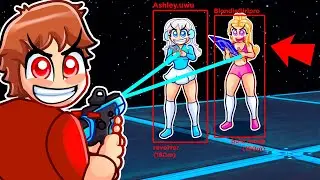 Using Aimbot In FAKE 1v1 Map To Troll MY CRAZY FAN GIRLS In Fortnite...