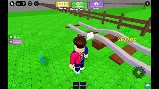 Playing roblox sab fifa super soccer and build your own rollar coaster.#first video ever