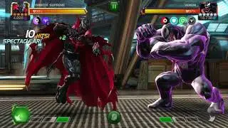 MCOC: Symbiote Supreme 4* (3/30) vs Venom