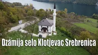 Dzamija na obali jezera Perucca na samoj granici Bosne i Hercegovine i Srbije