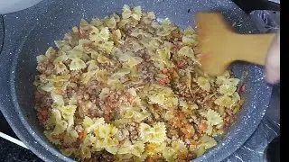 МАКАРОНЫ  БАБОЧКА. КАПАЛАКЧАЛИ МАКАРОН. BUTTERFLY PASTGA .па