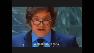 Javier Milei destruindo na ONU - Milei's SHOCKING Warning About Globalism