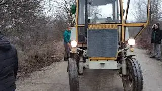 Състезание по майсторско управление на трактор от учениците от ПГМСС 