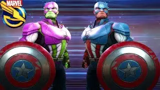 Marvel Strike Force - Spiderman, Captain America, Luke Cage, Punisher Gameplay Walkthrough Part 1