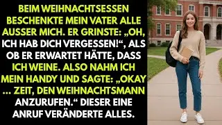BEIM WEIHNACHTSESSEN BESCHÜTZTE MEIN VATER ALLE AUSSER MIR ER GRINSTE: 