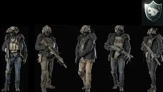 Resident Evil Village looking At Hound Wolf Squad Figures