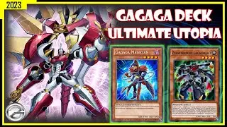 Yugioh Duel Links | Gagaga Utopia Deck With Zw Combo Gameplay August 2023 | 遊戯王デュエルリンクス
