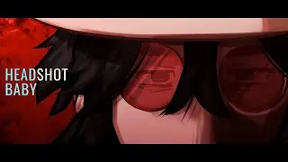 HEADSHOT BABY | [CW: Flash/Blood] Artfight Animation meme Grave/Digger what else comes in the title