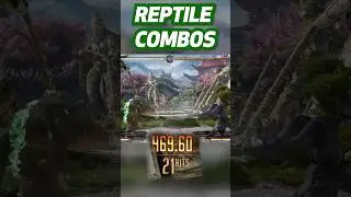 40% REPTILE COMBOS!🦎 #mortalkombat1