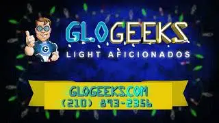 Glo Geeks Christmas Light Installation, San Antonio, Texas