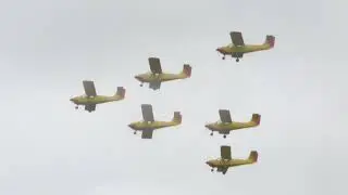 SAAB MFI 15 Safari x6 : RIAT 2024 (Saturday Display)