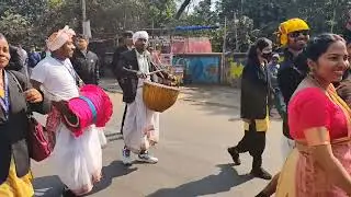 धनबाद #youth #festival में सभी कॉलेजों से निकला झाकी #jairammahto #music #tusuparav