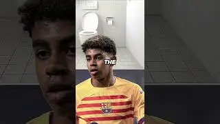 LAMINE YAMAL WENT TO THE BATHROOM DURING THE MATCH 😱🤯