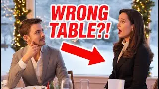 “I’m at the Wrong Table?” — Then She Realized the Truth