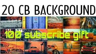 How to Download Top 20 New CB Background 2017 | By SR edits