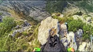 World's fastest Wingsuit BASE flight