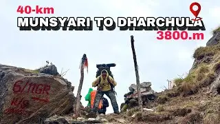 6-DAYS 😱 40 .km HIKING IN HIMALAYAS  OLD TRADE ROUTE // MUNSYARI TO DHARCHULA  ❤️ @theparvatvasi