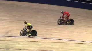 ACC 2016: Men's Elite  Sprint Bronze Azizul vs Bao Saifei 2