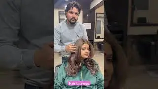Balayage hair color #colors #trendingvideo #trendingshorts #rells #viralvideo #song #academy