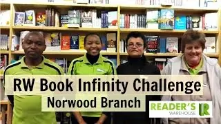 RW Book Infinity Challenge - Readers Warehouse Norwood