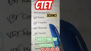 CTET SCIENCE PAPER -2 🎯🎯🎯#viral #shortsfeed #youtubeshorts #science #shorts#ctet #ctet2023