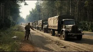 How 6,000 Truck Drivers Outran Hitler: The Secret Supply Line That Won WWII