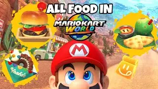 Что такое Dash Food? Вся еда в Mario Kart World! (Пока что)