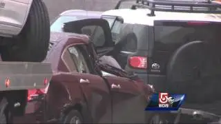 Drivers involved in chain reaction crash in Worcester to face expensive fix