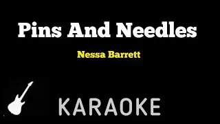 Nessa Barrett - PINS AND NEEDLES | Karaoke Guitar Instrumental