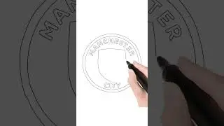 Как нарисовать логотип &laquo;Манчестер Сити&raquo; #Шорты