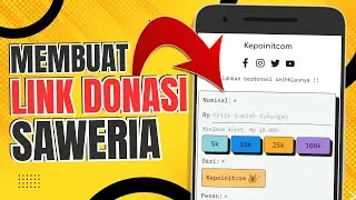 Cara Membuat Link Donasi Saweria