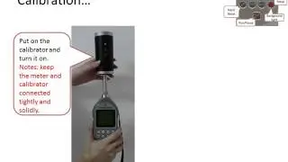 How to use AWA6228 Sound level meter (I Calibration)