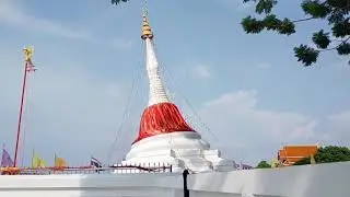 THE FAMOUS LEANING CHEDI IN THAILAND - MUTAO CHEDI IN KOH KRET  || Manding in Thailand