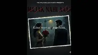 Majak Nahi Aa  | Official Sad Song | The Wild Balled Studio | Appie