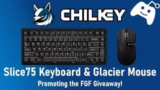 Slice75 Keyboard & Glacier LW Mouse | Unboxing & Reviewing | FGF Giveaway Video