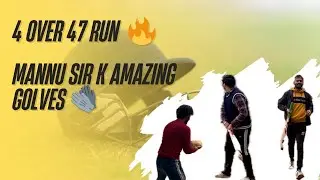 Ayush or Me Ek Team Me Ab Hume Hrana Mushkil h 😎😎 RUDR ki khtrnaak Entry 🏍️ 4 Over 47 Run 🔥 Full Hit