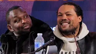 Dillian Whyte vs Joe Joyce FULL kick off Press Conference & Face Off Video