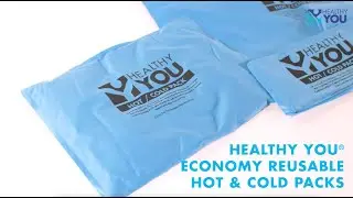 Overview of Healthy You&reg; Economy Reusable Hot/Cold Packs with Fabric Cover