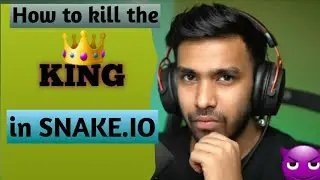 How To Kill The King In Worm Zone || How To Be King || How To Kill Big Snake