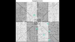 Gene positions for each disease on a Metabolic Map