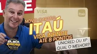 💳LIVE: NOVO CART&Atilde;O ITA&Uacute; VISA INFINITE CHEGA AO MERCADO COM AT&Eacute; 8 PONTOS, ILIMITADO EM SALAS VIP