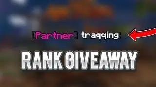 Partner rank on a new server... (25 RANK GIVEAWAYS)