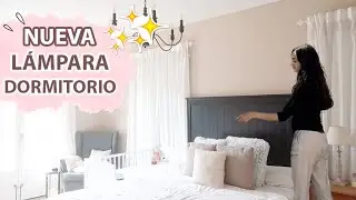 ✨ MONTAMOS NUEVA LAMPARA en nuestra HABITACION 🏠 Mueble IKEA