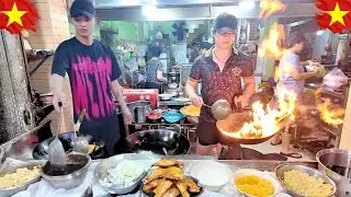 🛑Amazing Wok Skills! Cooking with Extreme Powerful Fire - Street Food master // Vietnamese food!