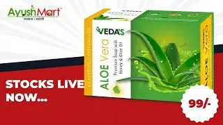 Aloevera Soaps 75 Gm x 4 No's Only @99/- -