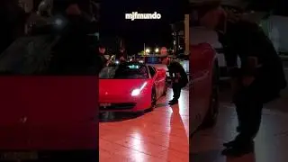 Red millionaire ferrari in Monaco #monaco #automobile #ferrari #lifestyle #millionaire