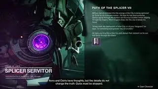 Destiny 2: Beyond Light - Walkthrough 104 - Path of the Splicer VII Part 1