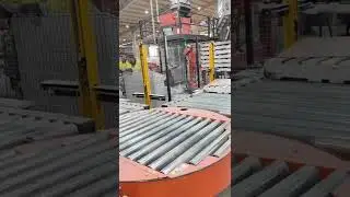 feedback video from client in Australia of auto stretch hooding machine system